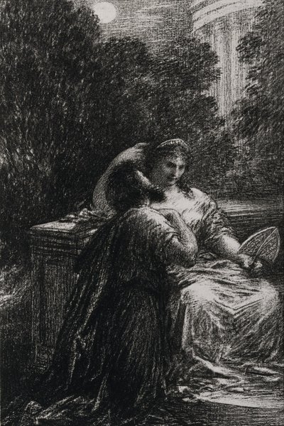 Troiani a Cartagine, Atto III da Ignace Henri Jean Fantin Latour